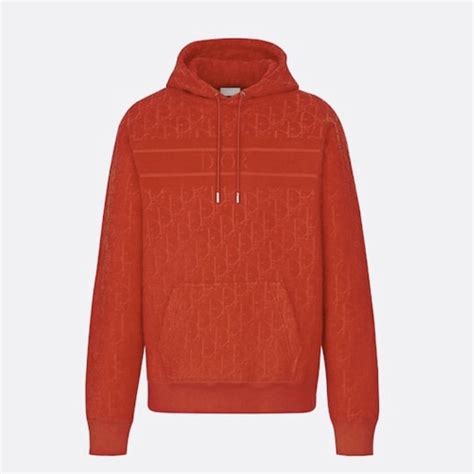 red dior sweatshirt